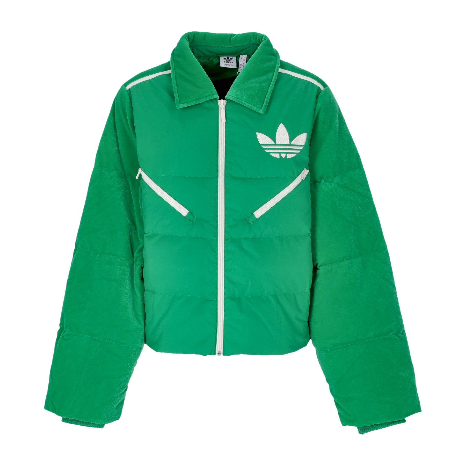 Adidas, Piumino Donna Velvet Puffer, Green