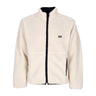 Obey, Orsetto Uomo Trophy Sherpa Jacket Reversible, Natural