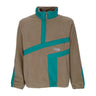 Huf, Felpa Collo Alto Uomo Range Quarter Zip Polar Fleece, Olive