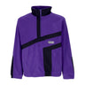 Huf, Felpa Collo Alto Uomo Range Quarter Zip Polar Fleece, Purple