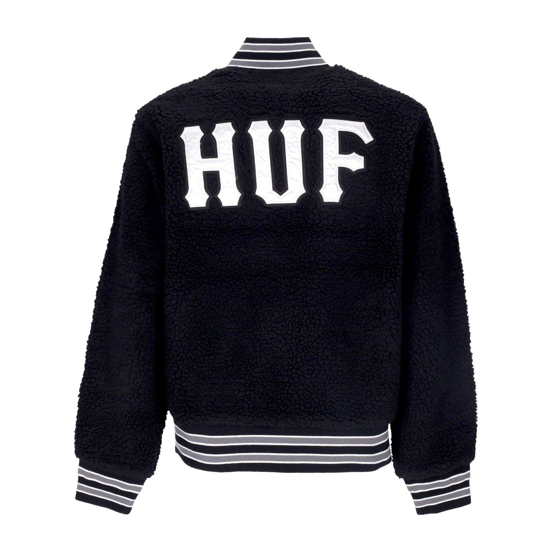 Huf, Orsetto Uomo Sherpa Varsity Jacket, 