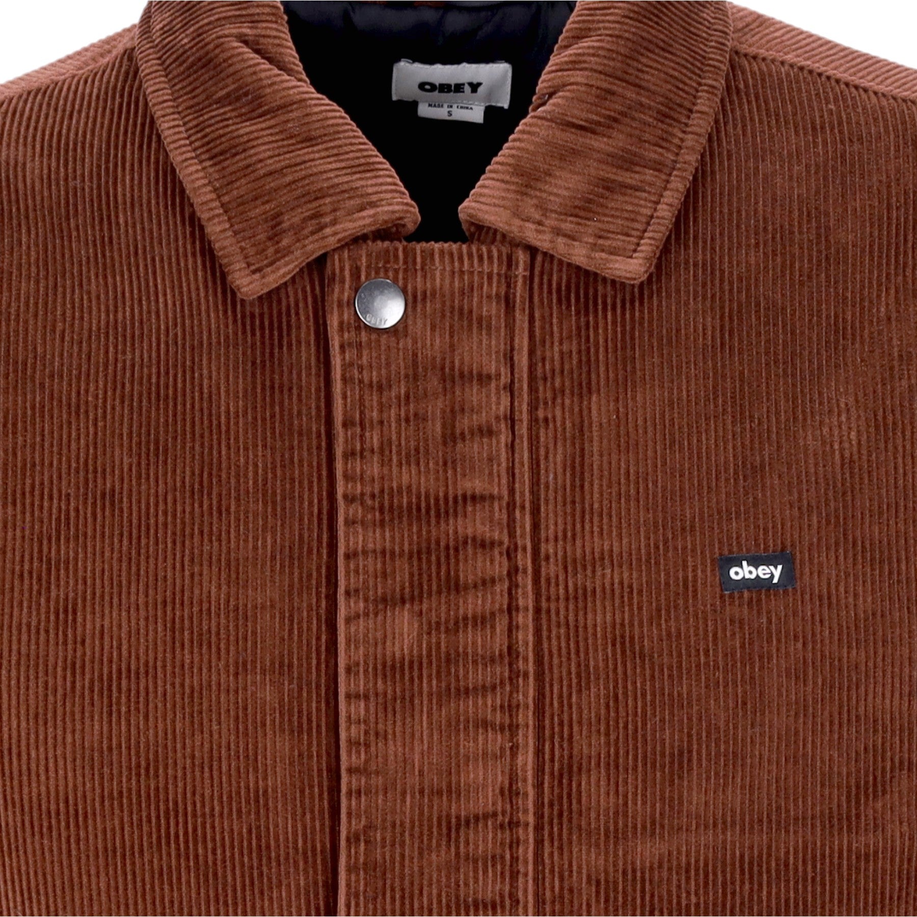 Obey, Giacca Workwear Uomo Rico Cord Jacket, 