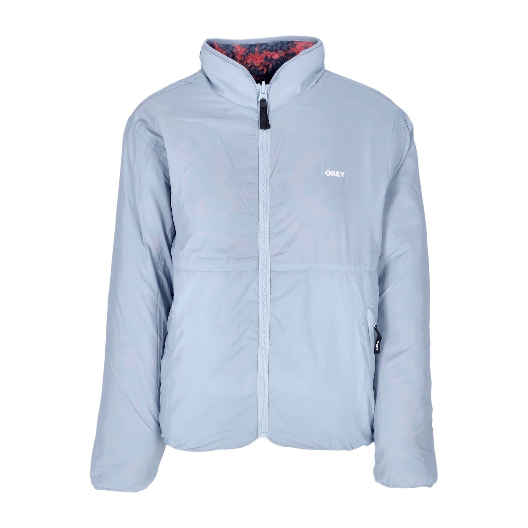 Obey, Orsetto Donna Aiden Sherpa Jacket Reversible, 