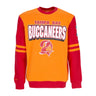 Mitchell & Ness, Felpa Girocollo Uomo Nfl All Over Crew 2.0 Tambuc, Orange