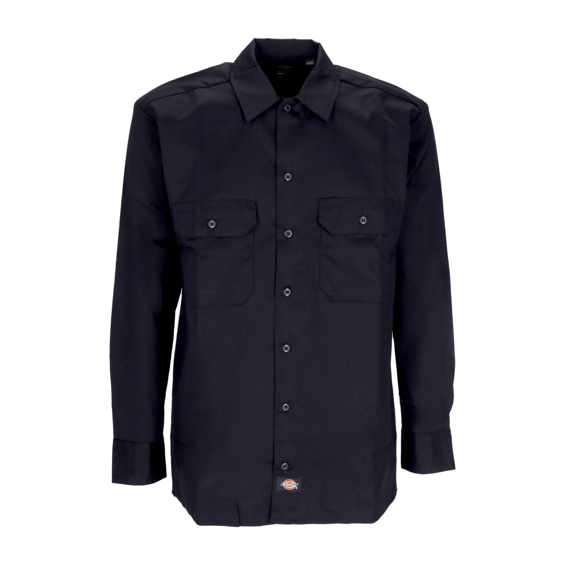 Dickies, Camicia Manica Lunga Uomo Work Shirt L/s Rec, Black