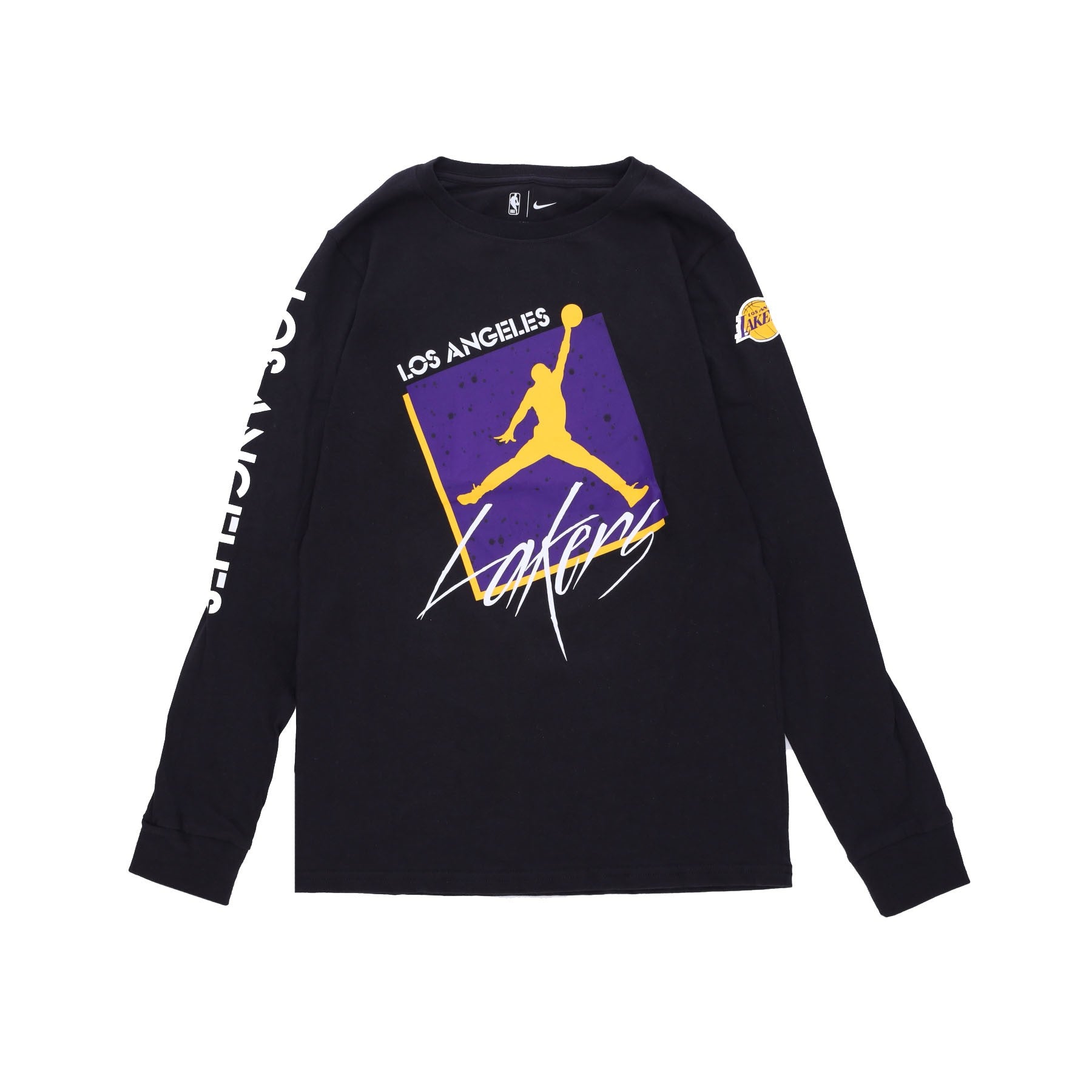 Jordan Nba, Maglietta Manica Lunga Ragazzo Nba Courtside Statement Max90 L/s Tee Loslak, Original Team Colors