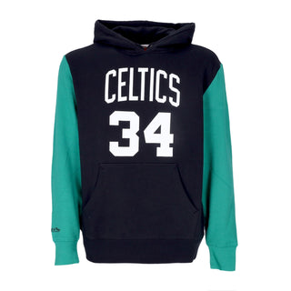 Mitchell & Ness, Felpa Cappuccio Uomo Nba Fashion Fleece Hoodie 2008 No 34 Paul Pierce Hardwood Classics Boscel, Original Team Colors