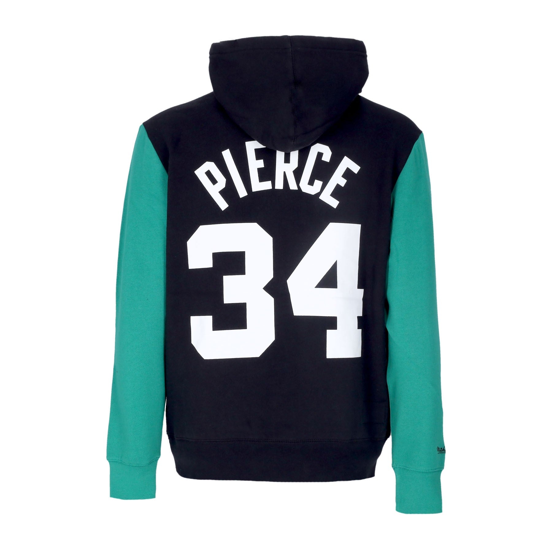 Mitchell & Ness, Felpa Cappuccio Uomo Nba Fashion Fleece Hoodie 2008 No 34 Paul Pierce Hardwood Classics Boscel, 