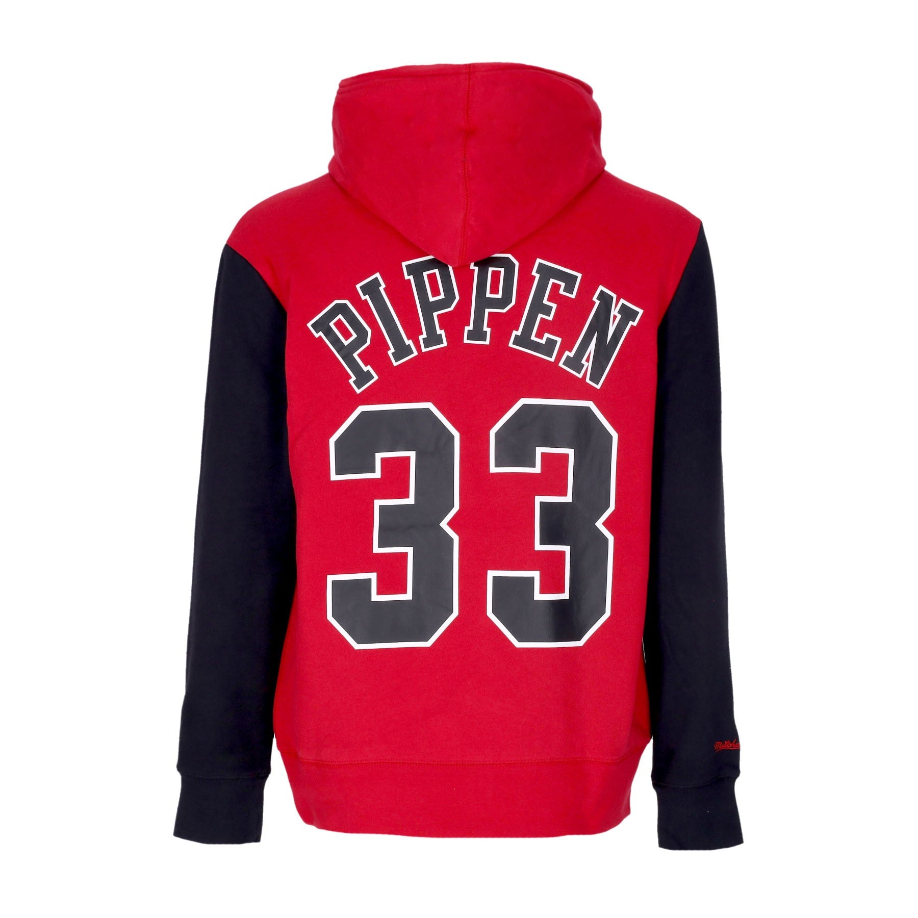 Mitchell & Ness, Felpa Cappuccio Uomo Nba Fashion Fleece Hoodie 1996 No 33 Scottie Pippen Hardwood Classics Chibul, 