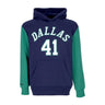 Mitchell & Ness, Felpa Cappuccio Uomo Nba Fashion Fleece Hoodie 1998 No 41 Dirk Nowitzki Hardwood Classics  Dalmav, Original Team Colors