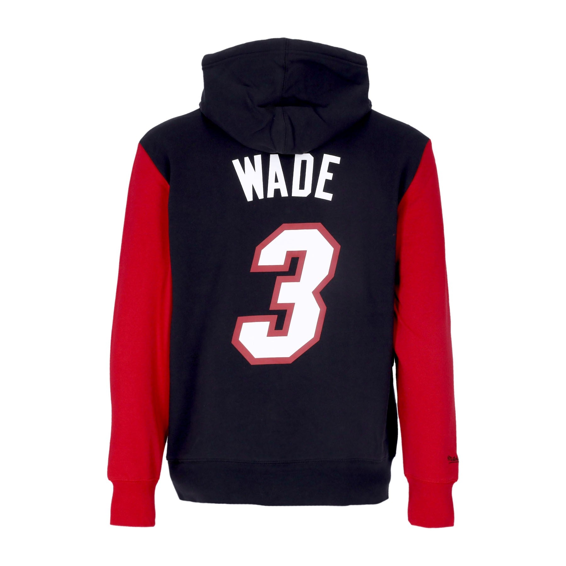 Mitchell & Ness, Felpa Cappuccio Uomo Nba Fashion Fleece Hoodie 2006 No 3 Dwyane Wade Hardwood Classics  Miahea, 