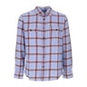 Obey, Camicia Manica Lunga Uomo Cole Woven L/s, Digital Violet Multi