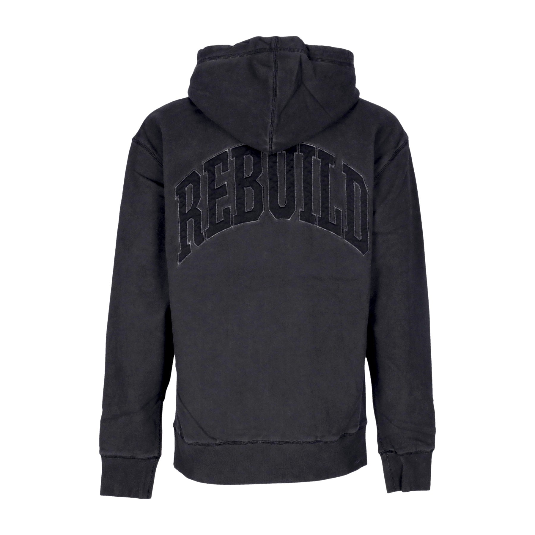 Huf, Felpa Cappuccio Uomo Destroy Rebuild Fader Hoodie, 