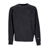 Huf, Felpa Girocollo Uomo 12 Galaxies Faded Crewneck, Gun Metal