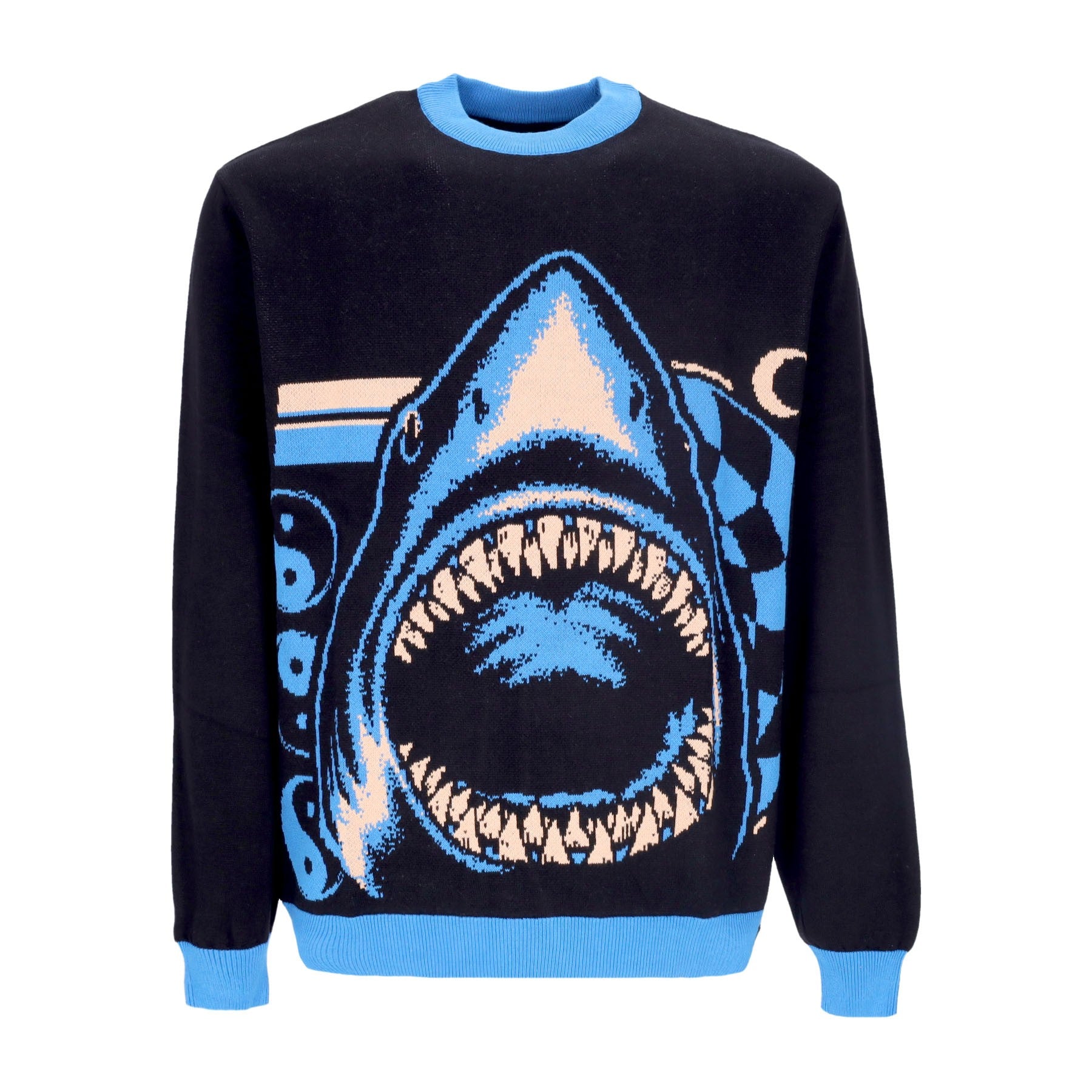 Santa Cruz, Maglione Uomo Shark Trip Knit Crew, Multi