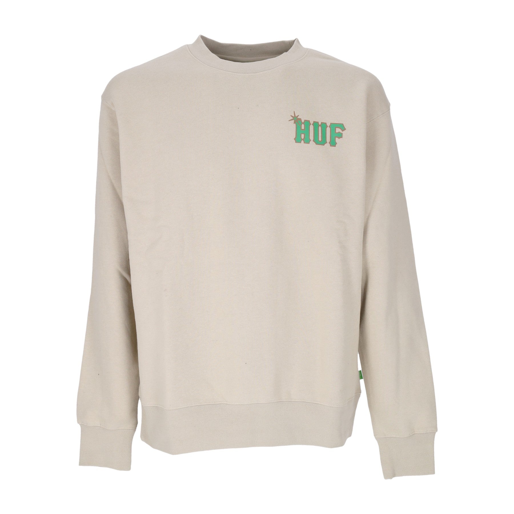 Huf, Felpa Girocollo Uomo Sideline Crewneck, 