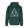 Huf, Felpa Cappuccio Uomo Essentials Tt P/o Hoodie, Forest Green