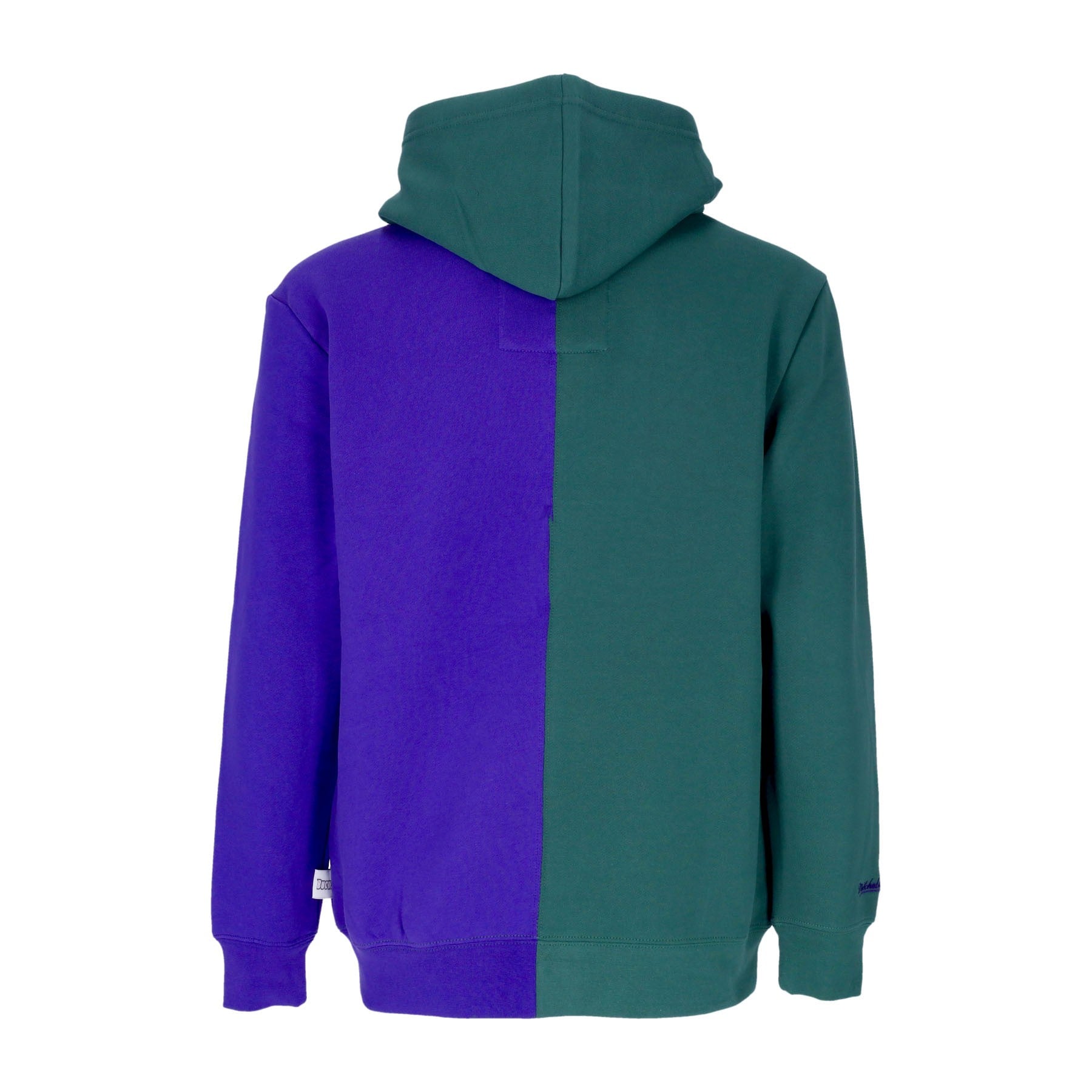 Mitchell & Ness, Felpa Cappuccio Zip Uomo Nba Full Zip Fleece 2.0 Hardwood Classics  Milbuc, 