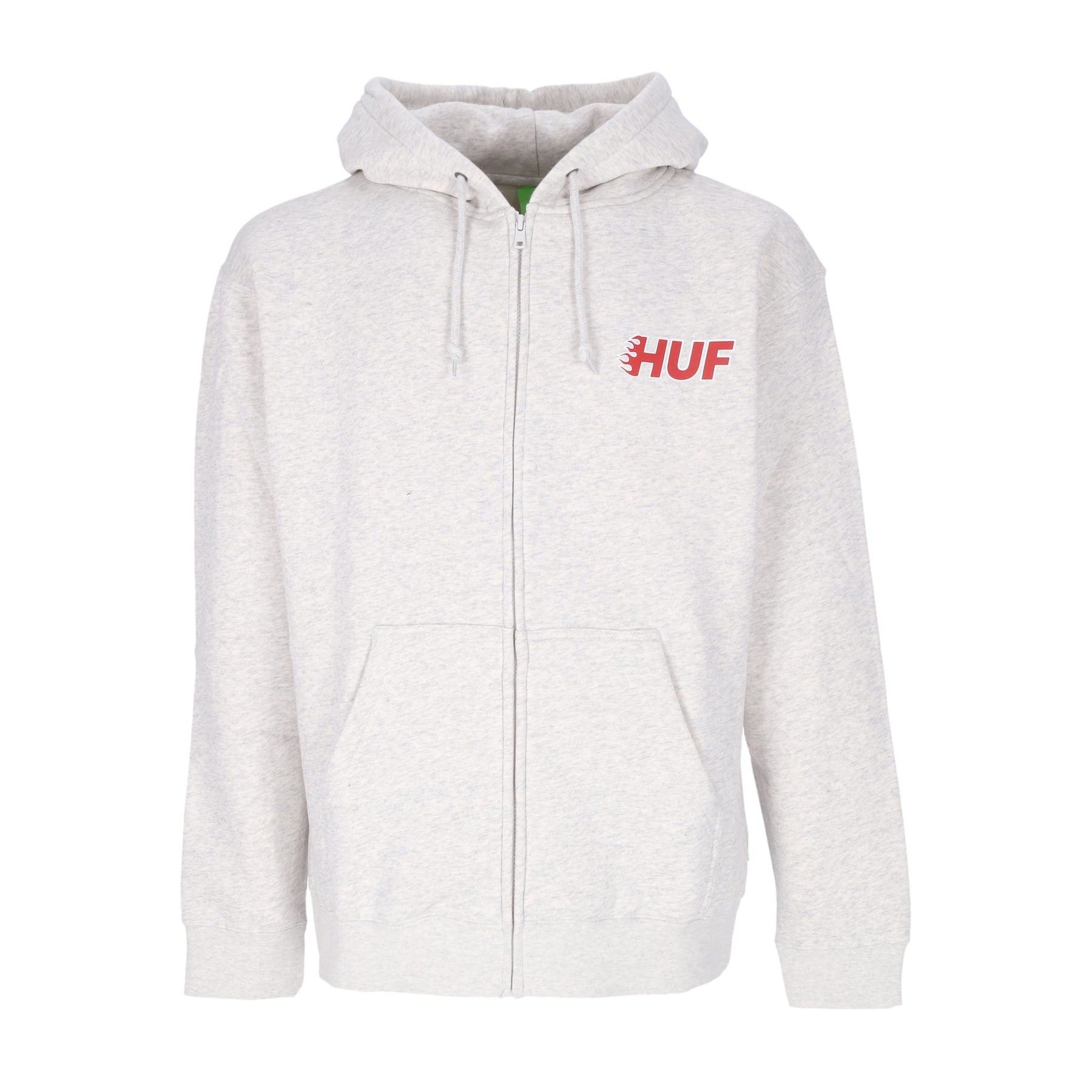 Huf, Felpa Cappuccio Zip Uomo Enforcer Full Zip Hoodie, 