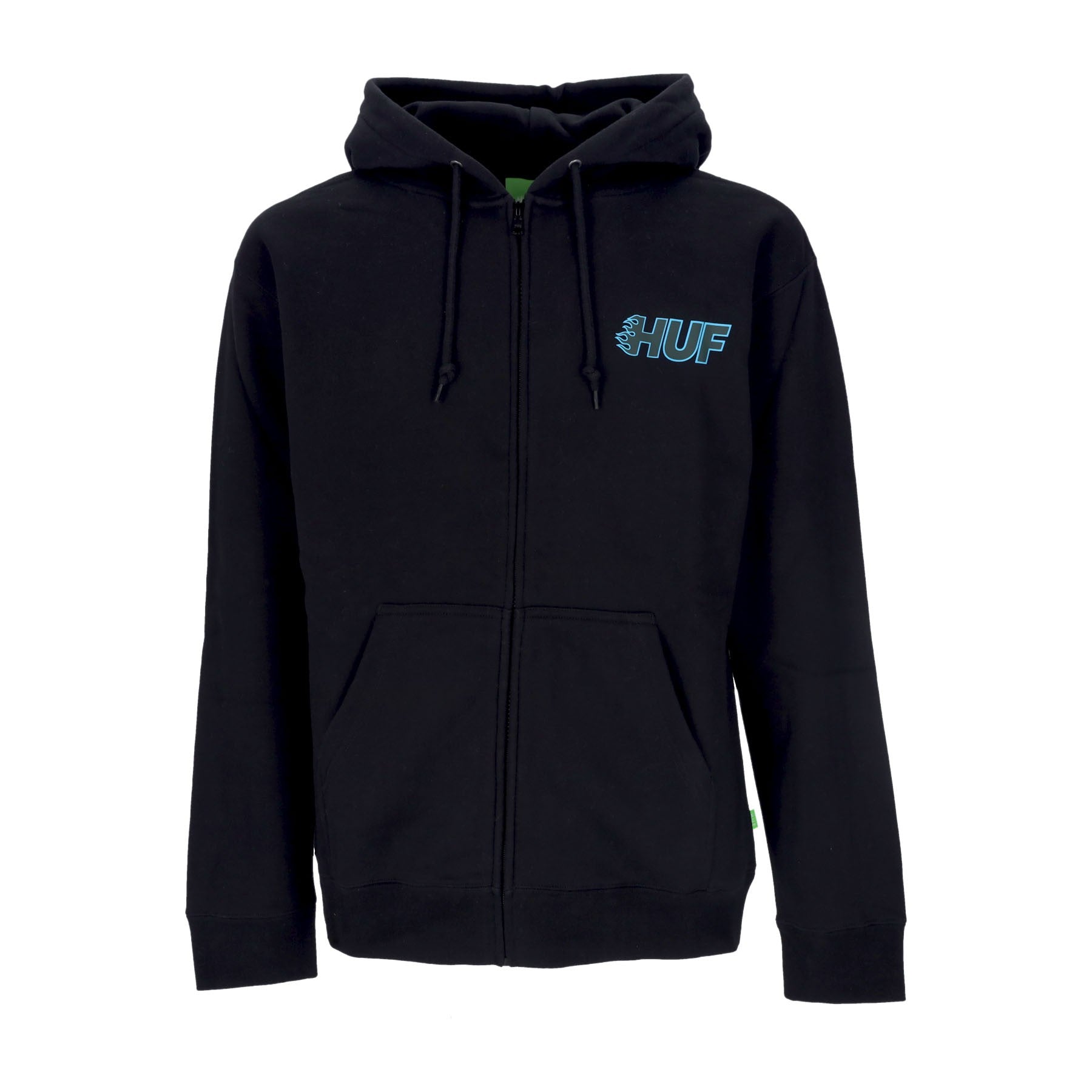Huf, Felpa Cappuccio Zip Uomo Enforcer Full Zip Hoodie, 
