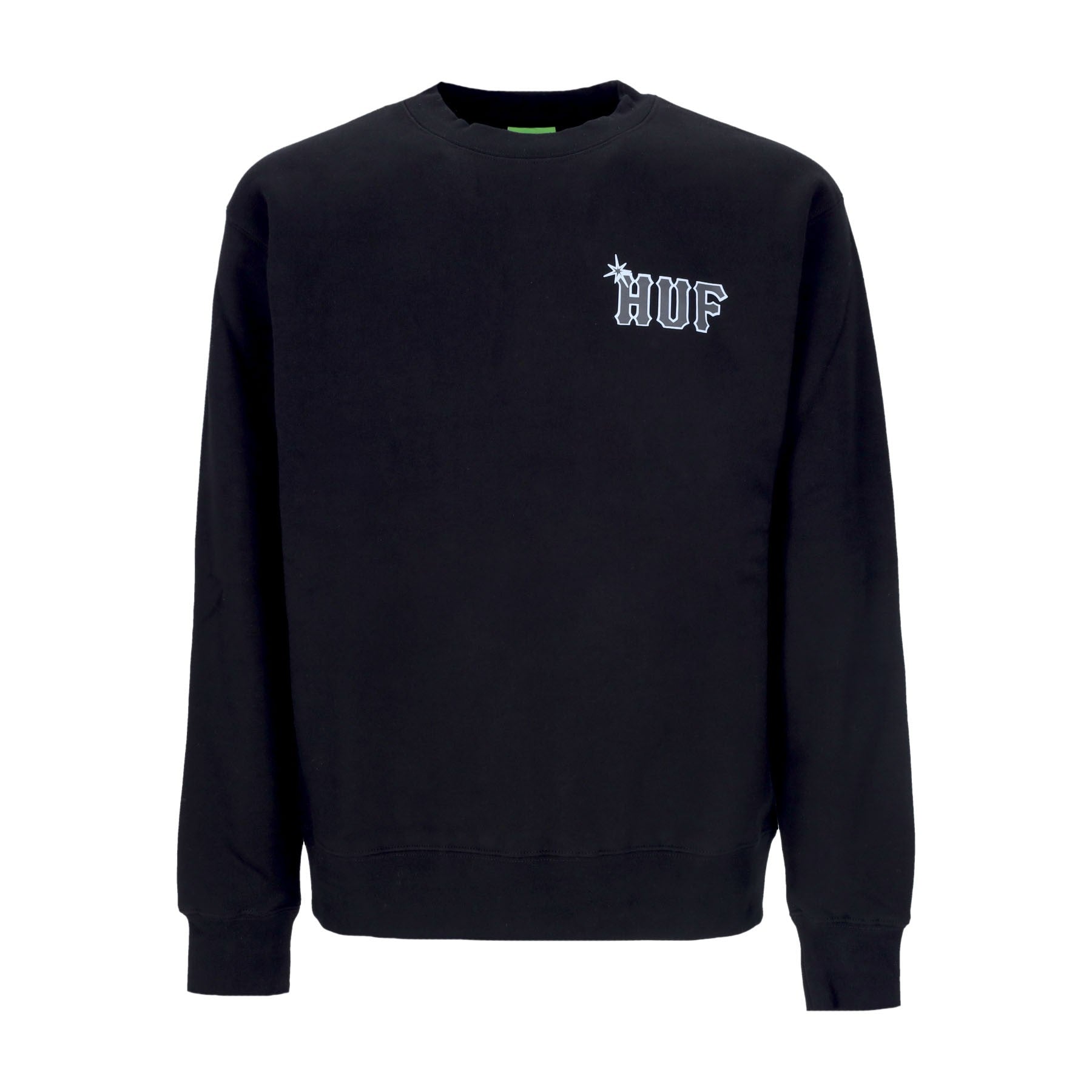 Huf, Felpa Girocollo Uomo Sideline Crewneck, 