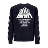 Huf, Felpa Girocollo Uomo Huf City Crewneck, Black
