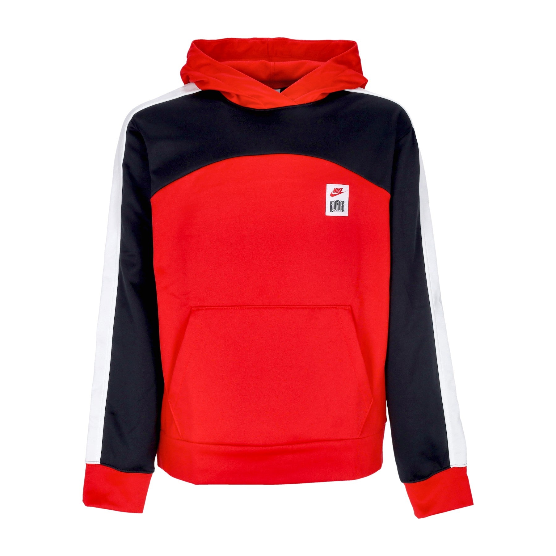 Nike, Felpa Cappuccio Uomo Therma Fit Starting 5 Po Hoodie, University Red/black/university Red