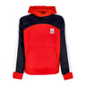 Nike, Felpa Cappuccio Uomo Therma Fit Starting 5 Po Hoodie, University Red/black/university Red