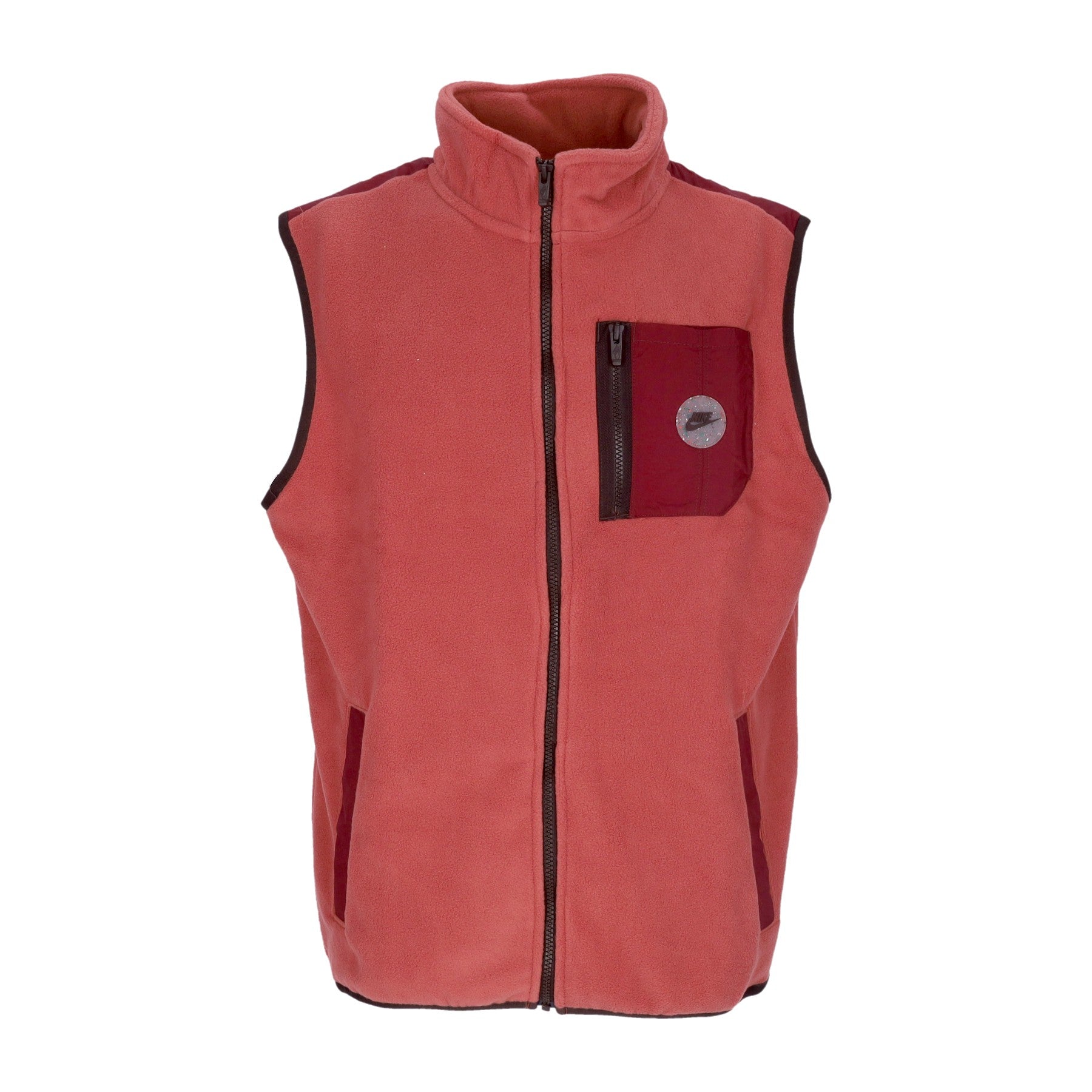 Nike, Smanicato Uomo Sportswear Utility Vest, Canyon Rust/dark Beetroot/brown Basalt