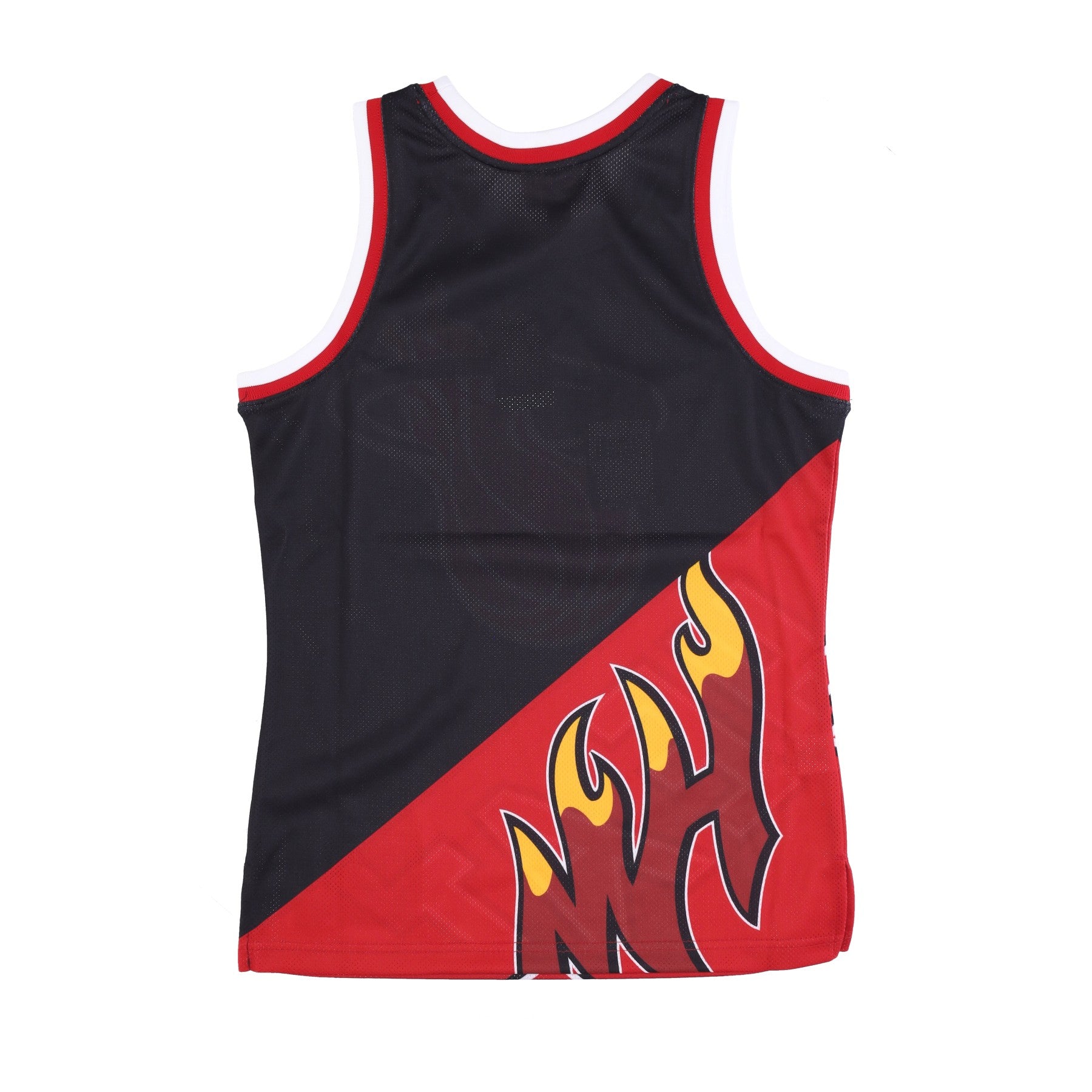 Mitchell & Ness, Canotta Tipo Basket Uomo Nba Big Face Fashion Tank 5.0 Hardwood Classics Miahea, Black