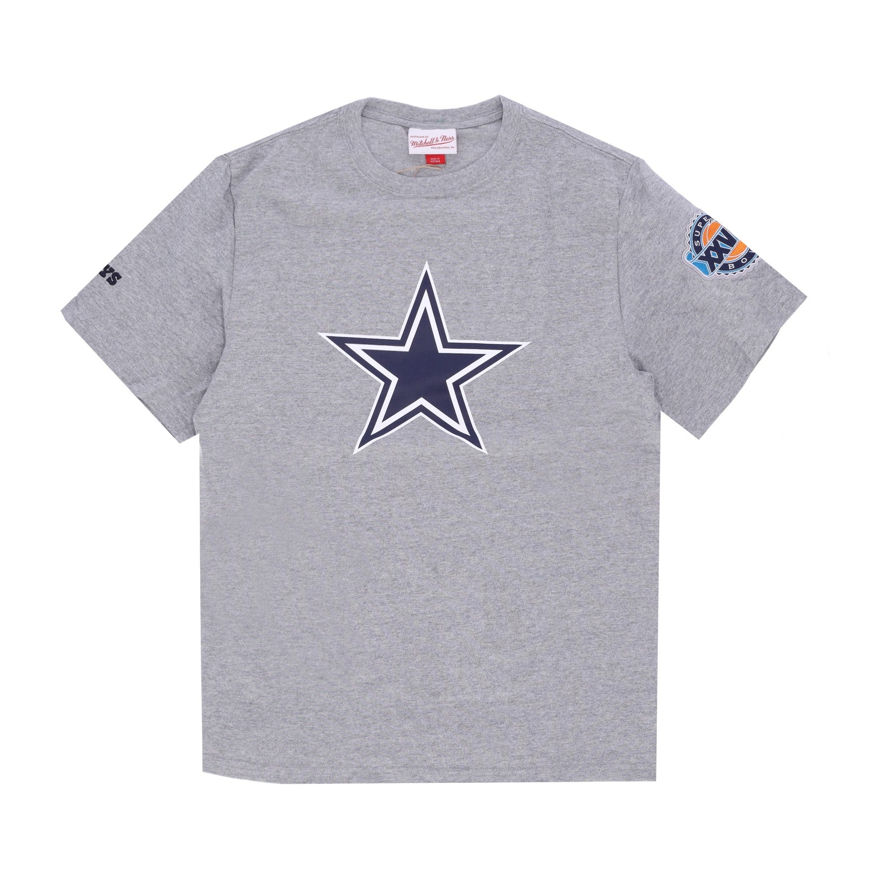 NFL Team Origins Top Dalcow Grey Heather T -Shirt