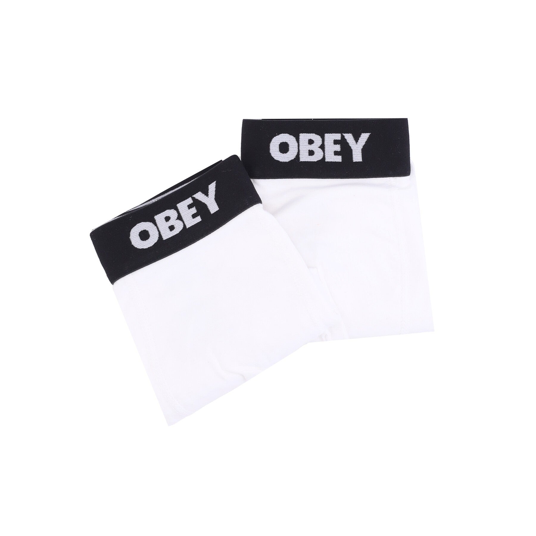 Obey, Boxer Uomo Established Work 2 Pack Boxers, White
