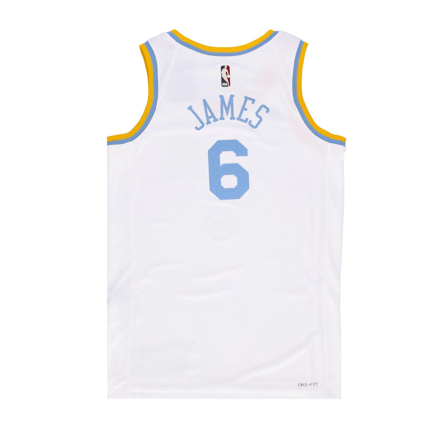 Nike Nba, Canotta Basket Uomo Nba 22 Dri-fit Swingman Jersey Hardwood Classics No 6 Lebron James Loslak, 
