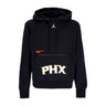 Jordan Nba, Felpa Cappuccio Uomo Nba Courtside Statement Fleece Hoodie Phosun, Black