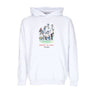 Nostalgia 1994, Felpa Cappuccio Uomo Wu Tang Hoodie, White