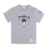 Mitchell & Ness, Maglietta Uomo Nfl Team Origins Top Oakrai, Grey Heather