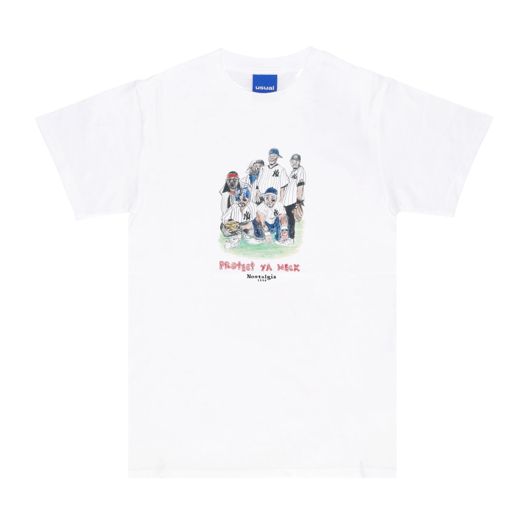 Nostalgia 1994, Maglietta Uomo Wu Tang Tee, White