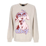 Obey, Felpa Girocollo Donna Puppy Old School Crew, Sand