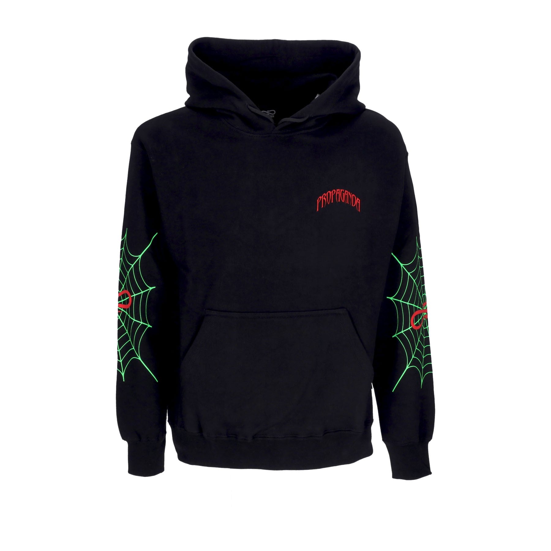 Propaganda, Felpa Cappuccio Uomo Triangle Web Hoodie, 