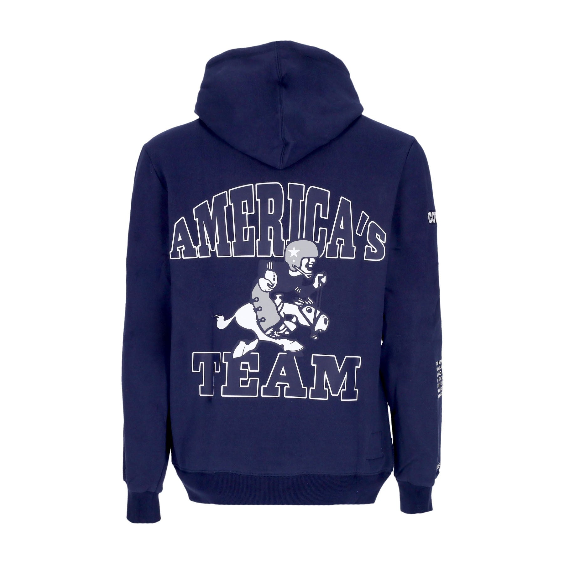 Mitchell & Ness, Felpa Cappuccio Uomo Nfl Team Origins Fleece Hoodie Dalcow, 