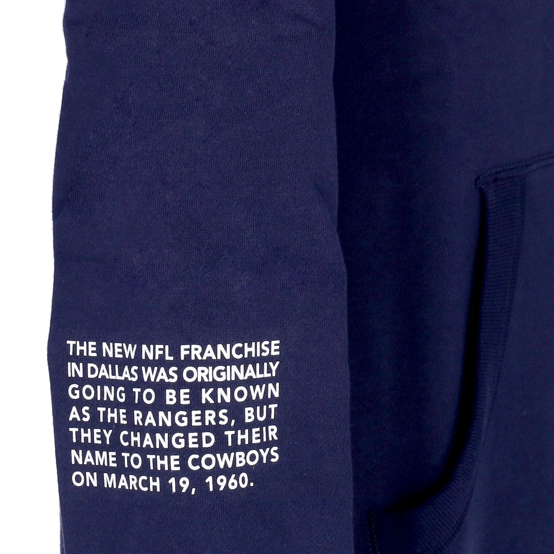 Mitchell & Ness, Felpa Cappuccio Uomo Nfl Team Origins Fleece Hoodie Dalcow, 