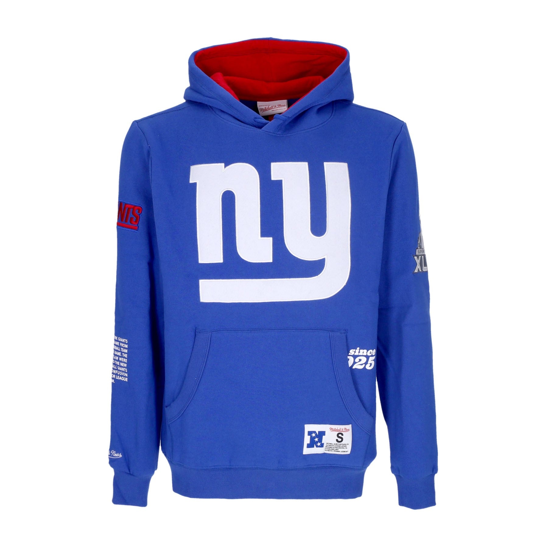 Men's Hoodie Nfl Team Origins Fleece Hoodie Neygia Royal