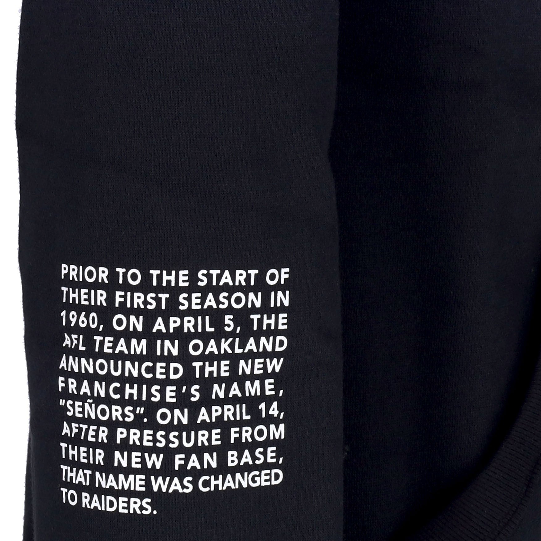 Mitchell & Ness, Felpa Cappuccio Uomo Nfl Team Origins Fleece Hoodie Oakrai, 