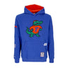 Mitchell & Ness, Felpa Cappuccio Uomo Ncaa Team Origins Fleece Hoodie Flogat, Royal
