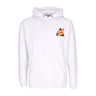 Santa Cruz, Felpa Cappuccio Uomo Flamed Not A Dot Hood, White