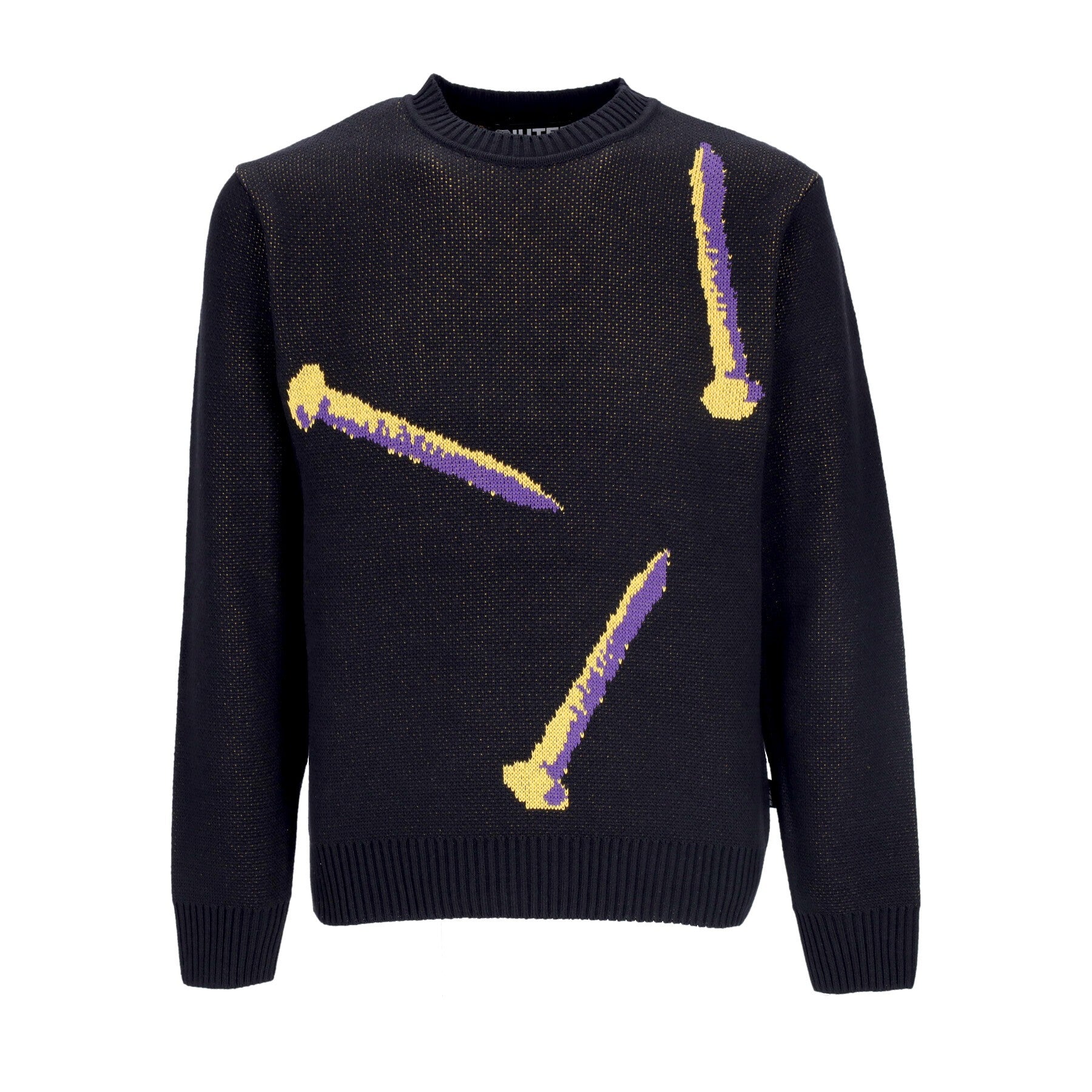 Iuter, Maglione Uomo Nails Jumper, Black