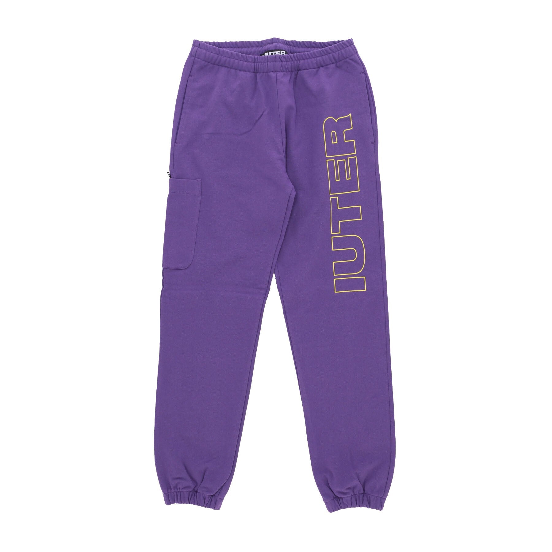 Iuter, Pantalone Tuta Leggero Uomo Family Sweatpant, Violet