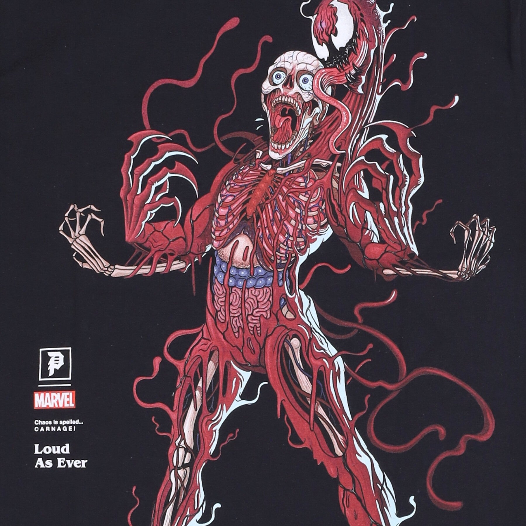 Carnage Tee X Marvel X Nychos Men's T-Shirt