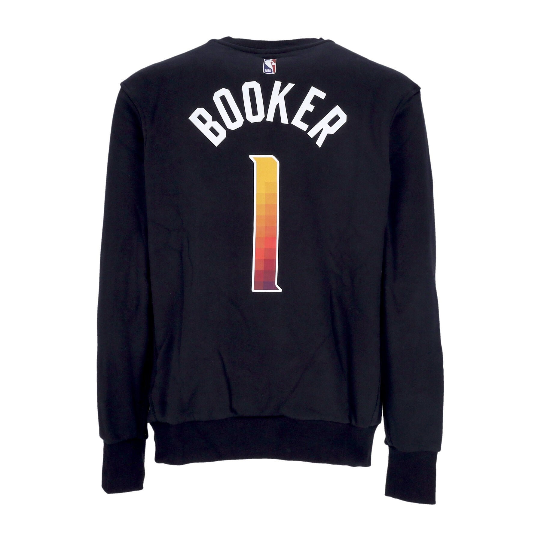 Jordan Nba, Felpa Girocollo Uomo Nba Courtside Statement Fleece Crewneck No 1 Devin Booker Phosun, 