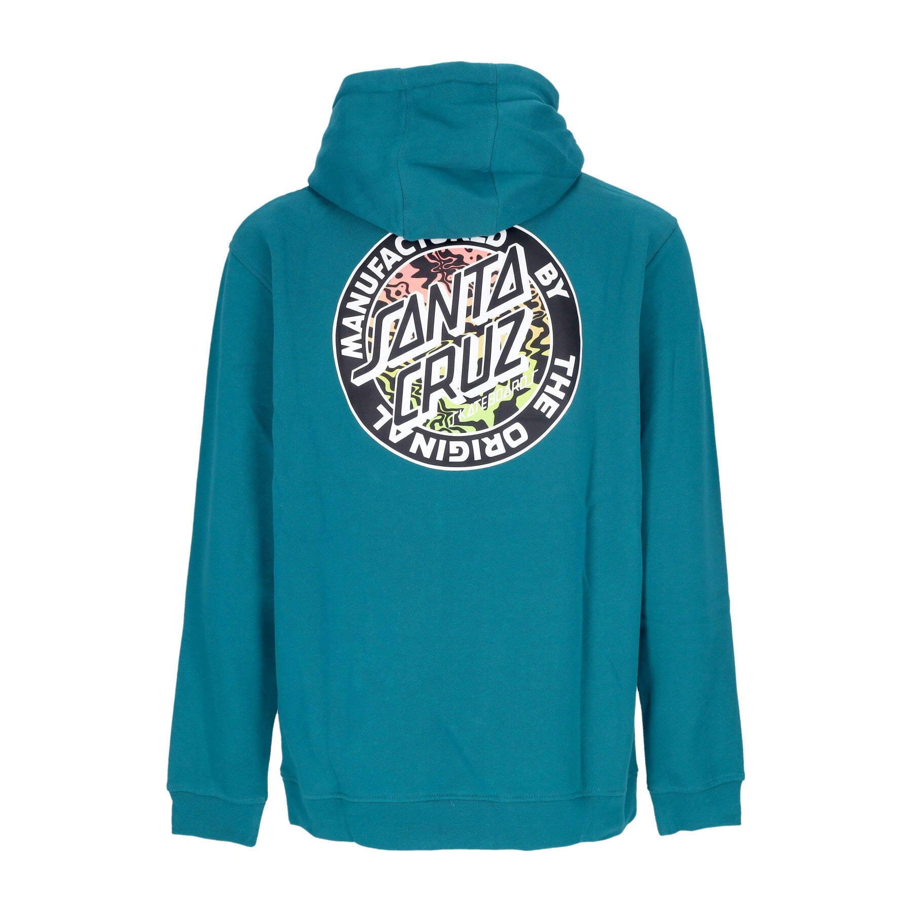 Santa Cruz, Felpa Cappuccio Uomo Acidic Mfg Dot Hood, 